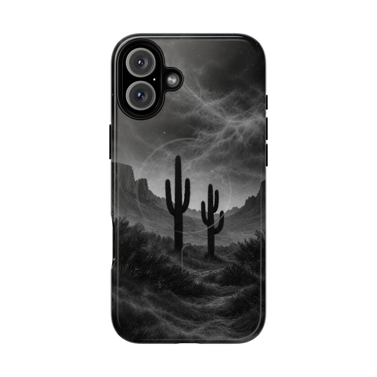 Western Noir Cacti Magnetic Case