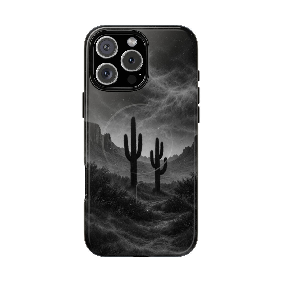 Western Noir Cacti Magnetic Case