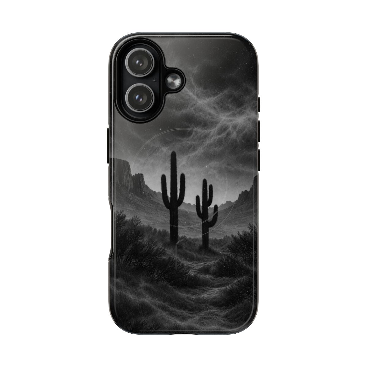 Western Noir Cacti Magnetic Case