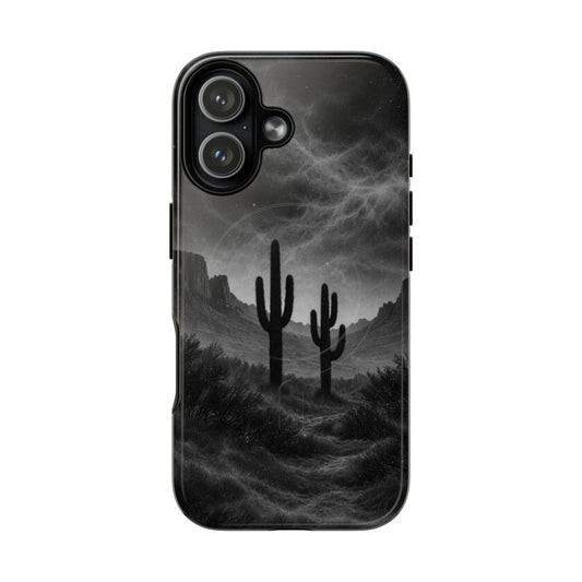 Western Noir Cacti Magnetic Case