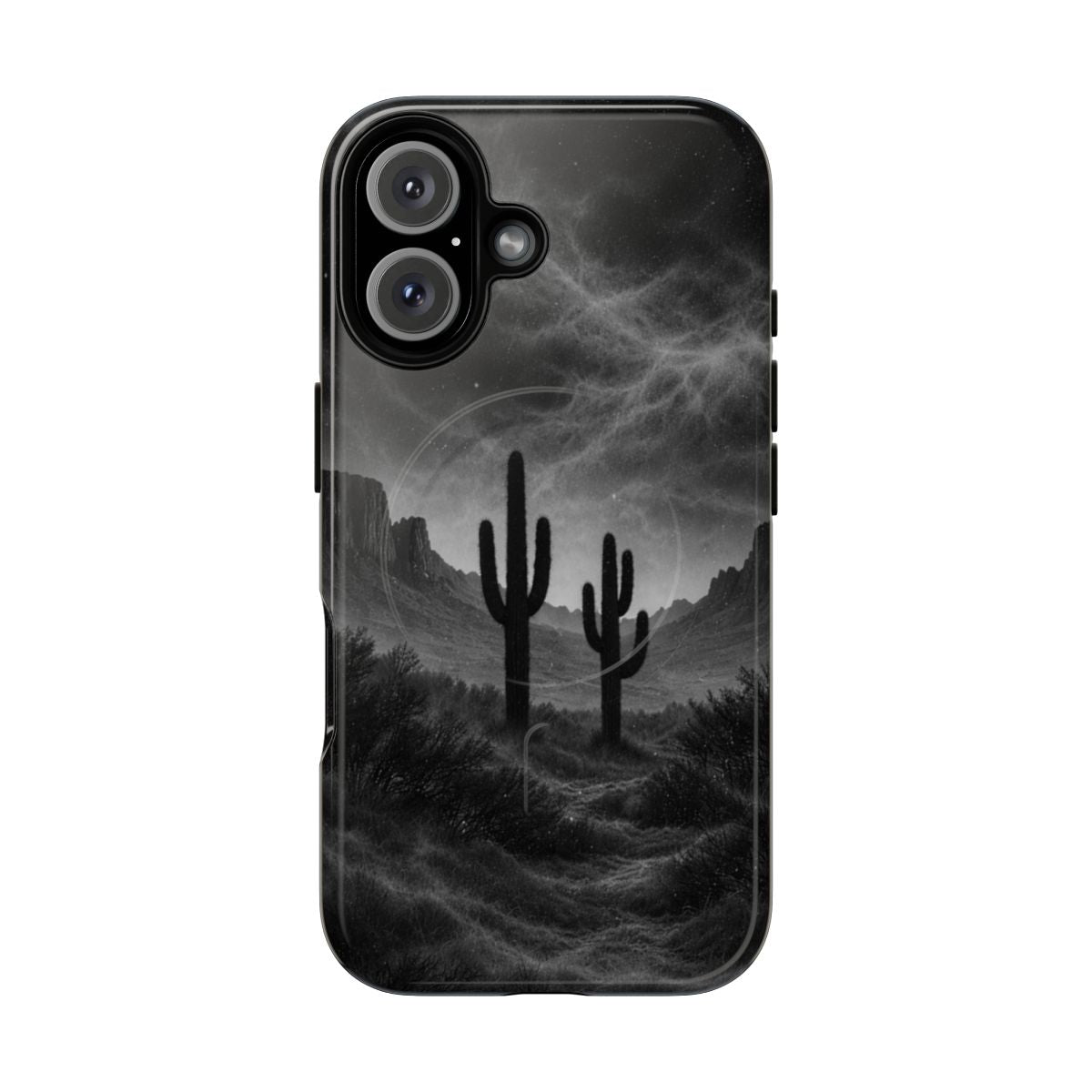 Western Noir Cacti Magnetic Case