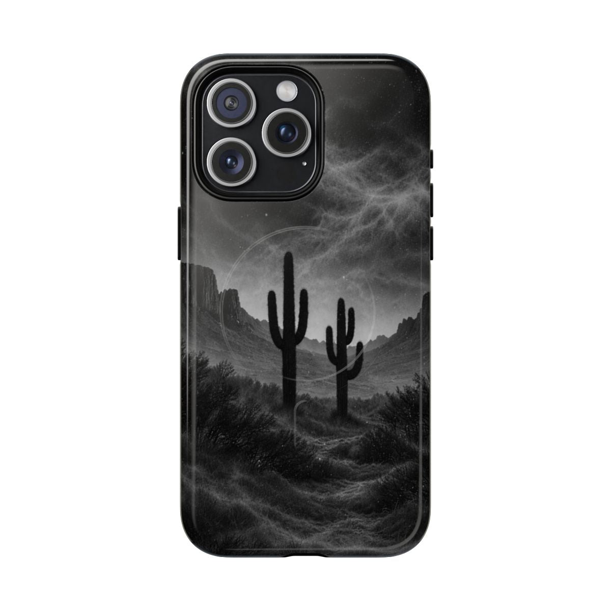 Western Noir Cacti Magnetic Case