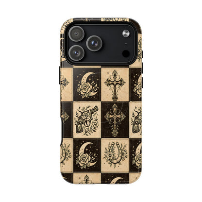 Western Patchwork Icons Magnetic Case