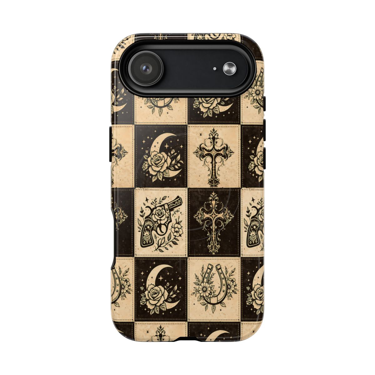 Western Patchwork Icons Magnetic Case