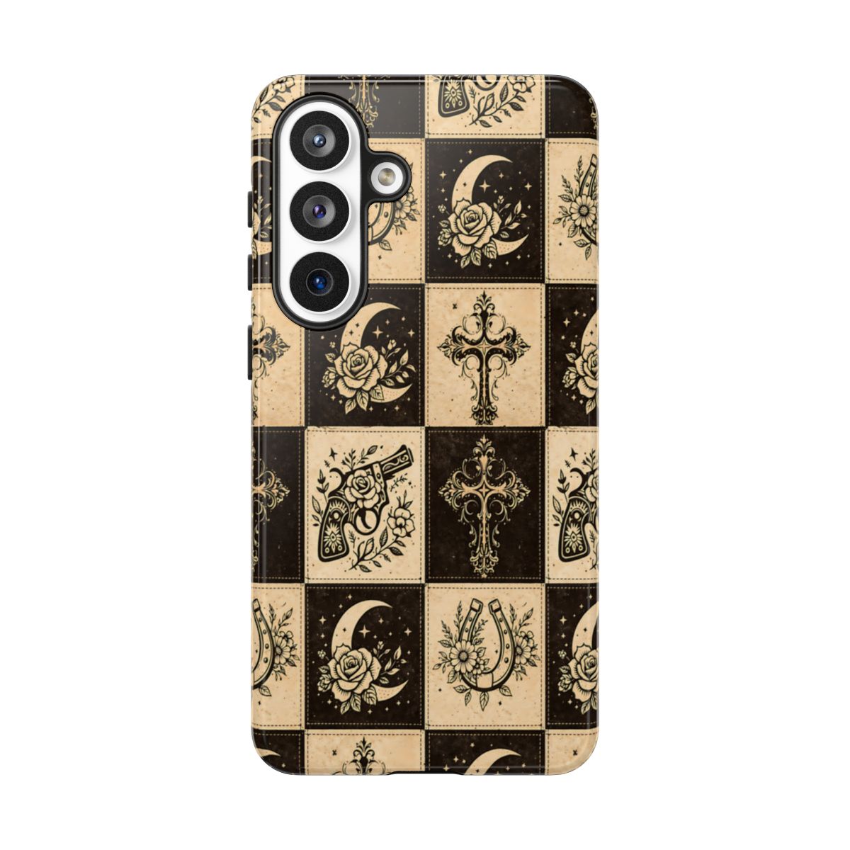 Western Patchwork Icons Tough Case