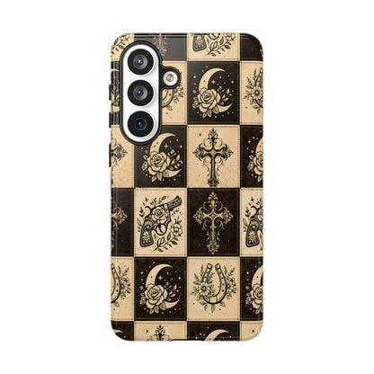 Western Patchwork Icons Tough Case
