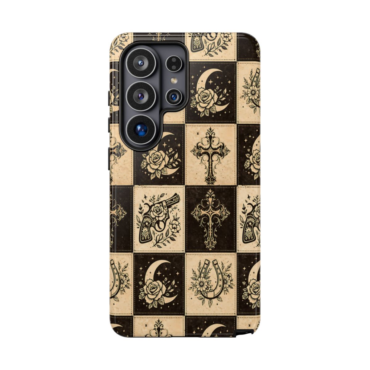 Western Patchwork Icons Tough Case