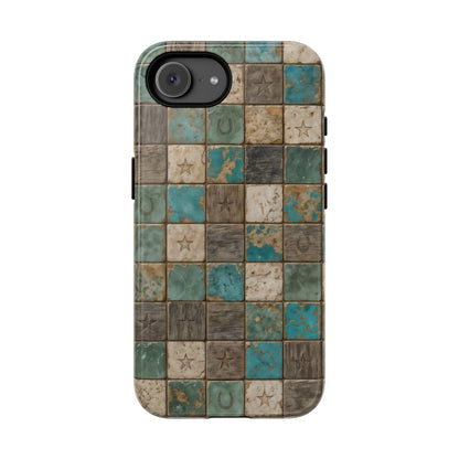 Western Stone Tile Tough Case - iPhone 16e