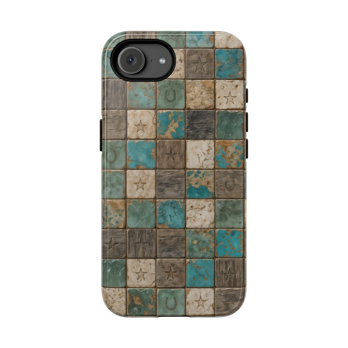 Western Stone Tile Tough Case - iPhone 17e