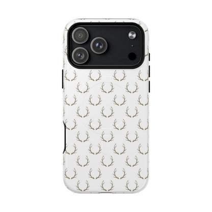 White Antlers Magnetic Case - iPhone 18 Pro Max