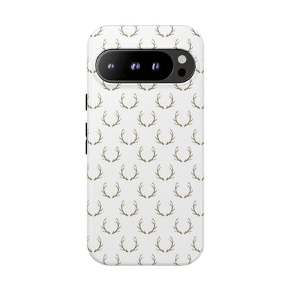 White Antlers Tough Case