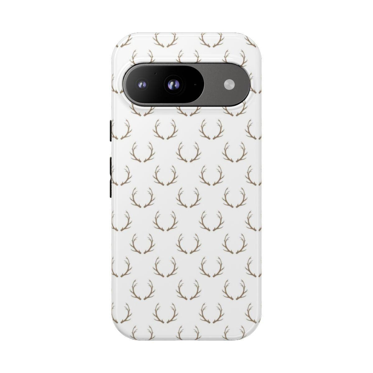 White Antlers Tough Case