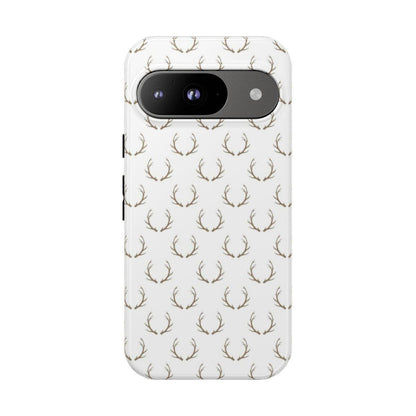 White Antlers Tough Case
