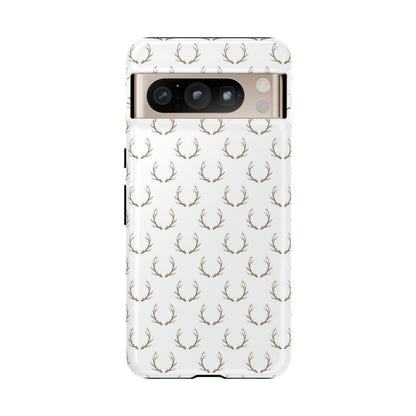 White Antlers Tough Case