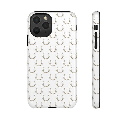 White Antlers Tough Case