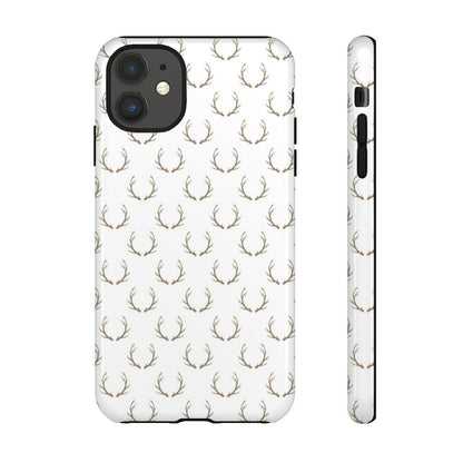 White Antlers Tough Case