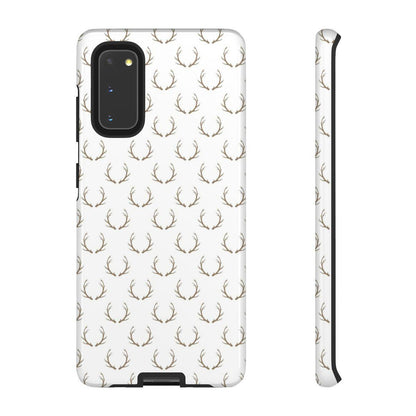 White Antlers Tough Case