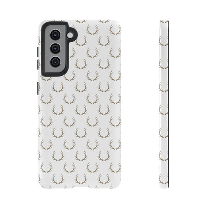White Antlers Tough Case