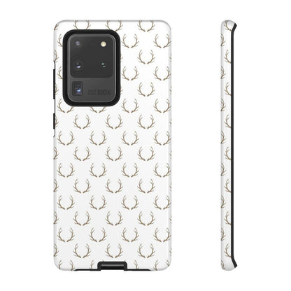White Antlers Tough Case
