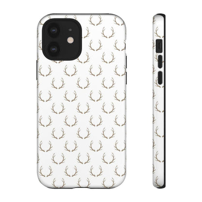 White Antlers Tough Case