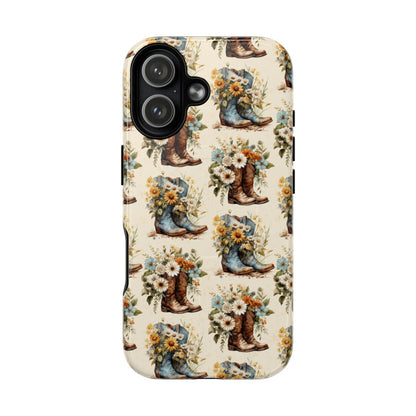 Wildflower Boots Magnetic Case