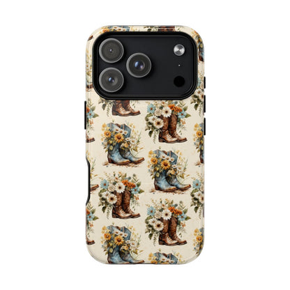 Wildflower Boots Magnetic Case