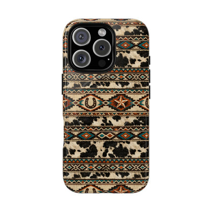 Woven Cowhide Magnetic Case