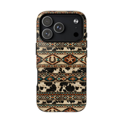 Woven Cowhide Magnetic Case