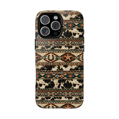 Woven Cowhide Magnetic Case