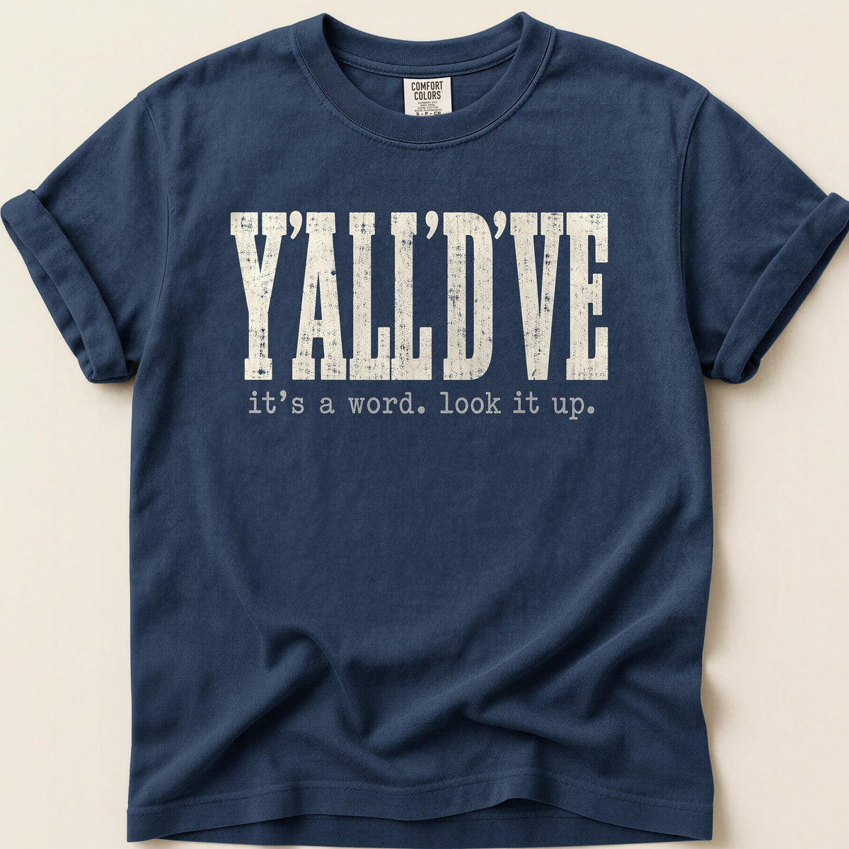 Yalldve T-shirt on Navy