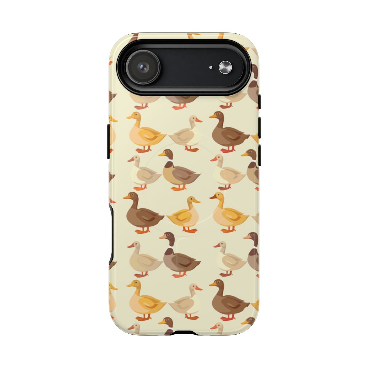 Yellow Brown Ducks Magnetic Case