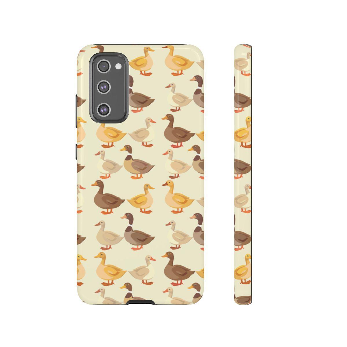 Yellow Brown Ducks Tough Case