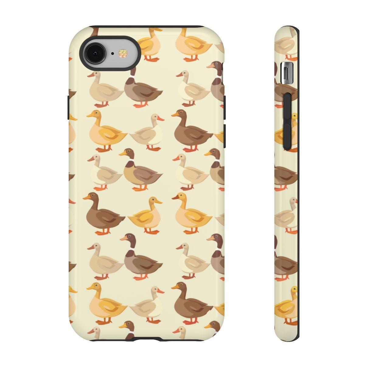 Yellow Brown Ducks Tough Case