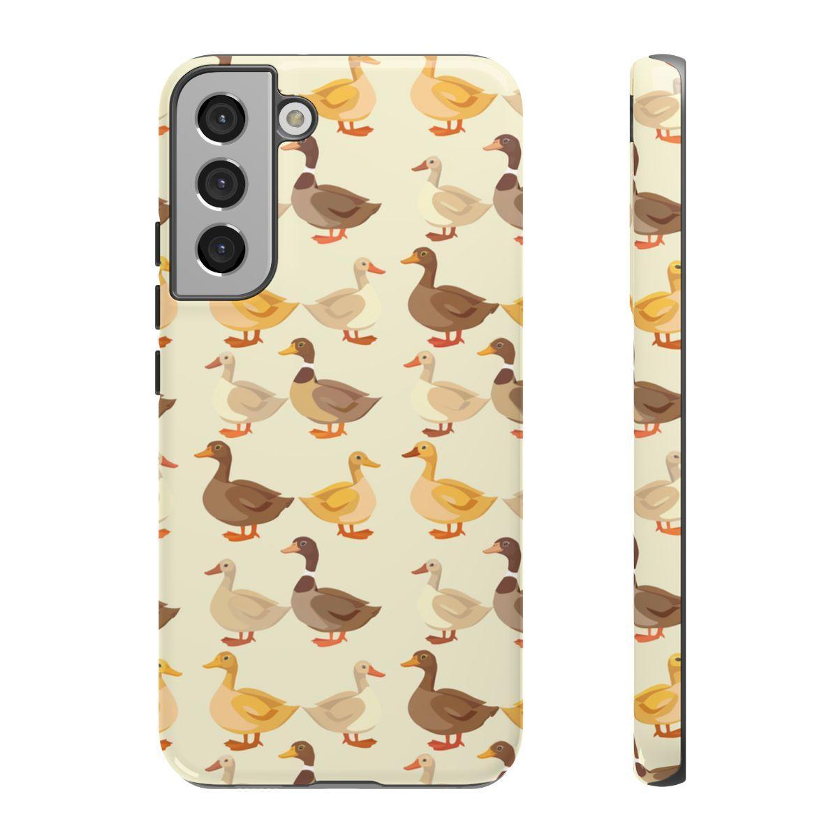 Yellow Brown Ducks Tough Case