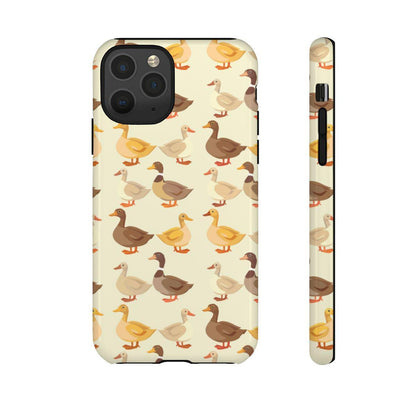 Yellow Brown Ducks Tough Case
