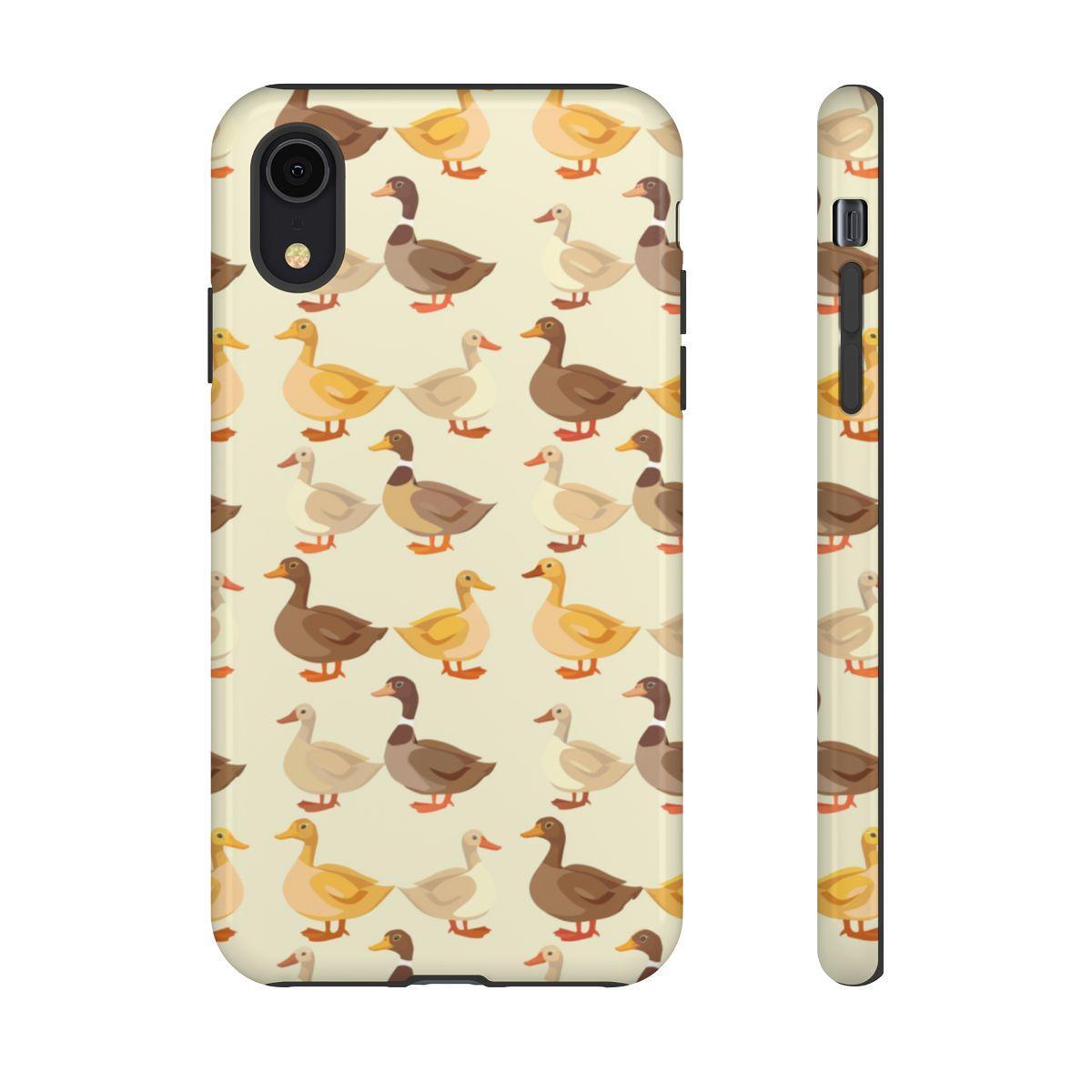 Yellow Brown Ducks Tough Case