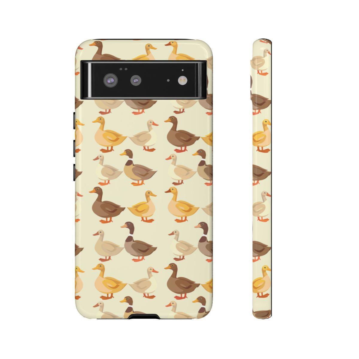 Yellow Brown Ducks Tough Case