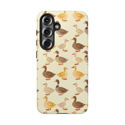 Yellow Brown Ducks Tough Case