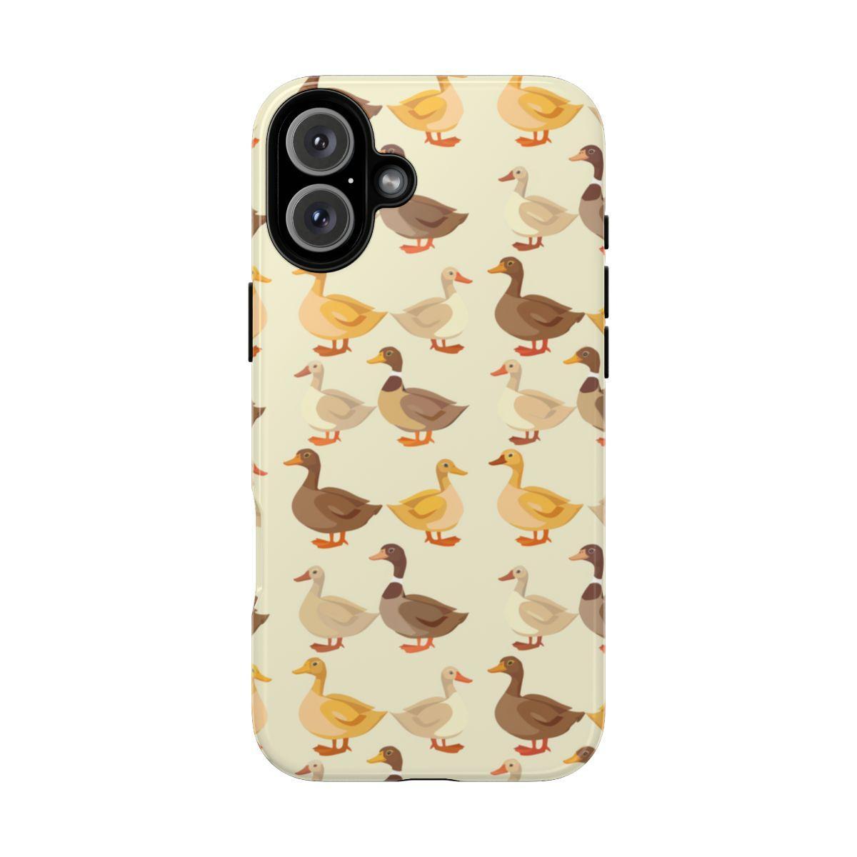 Yellow Brown Ducks Tough Case