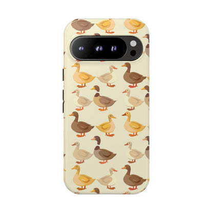 Yellow Brown Ducks Tough Case