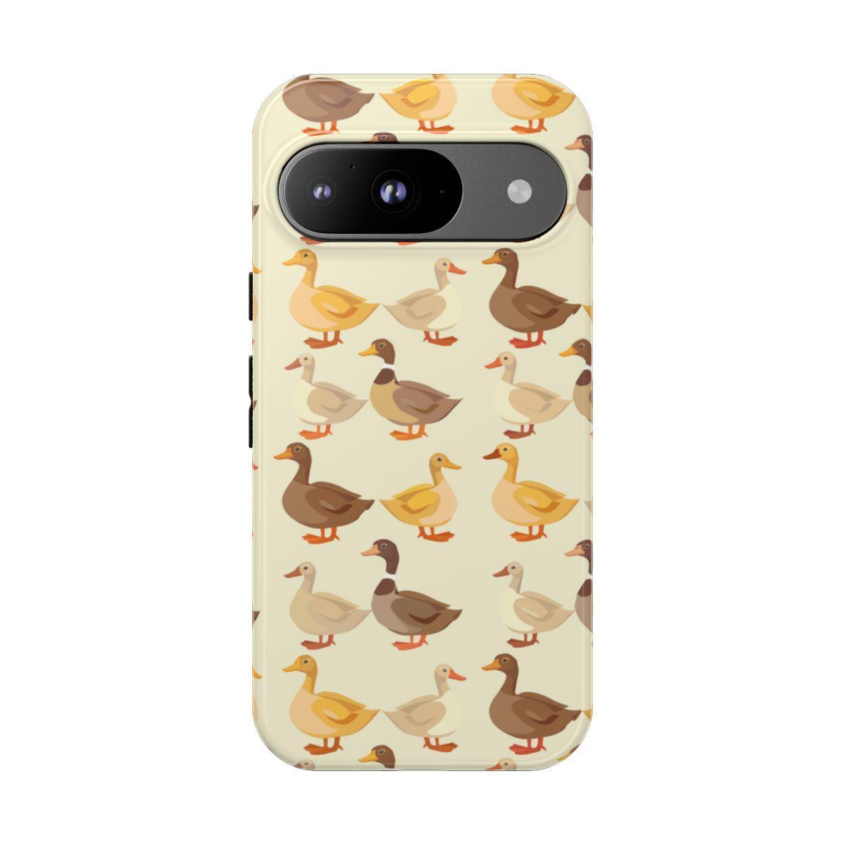 Yellow Brown Ducks Tough Case