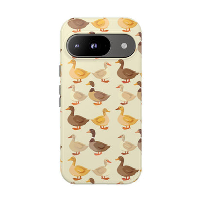 Yellow Brown Ducks Tough Case