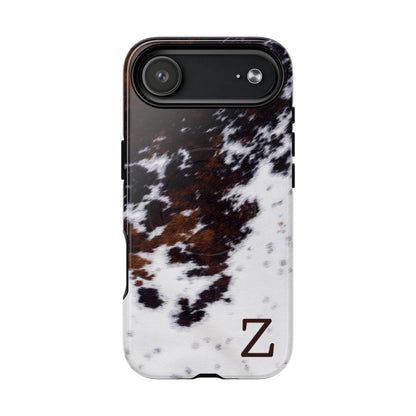 Cowhide Monogram Magnetic Case
